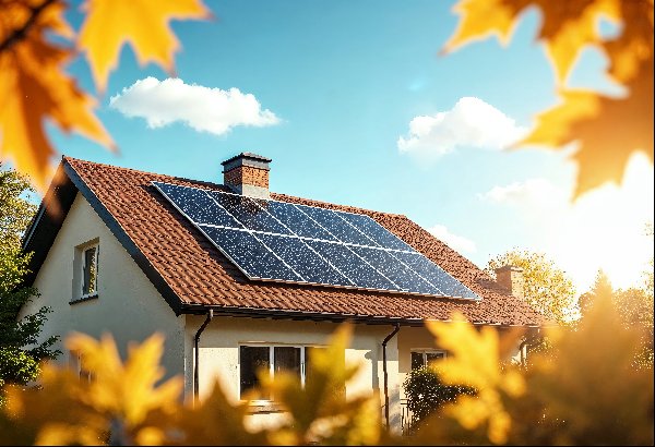 pose de panneaux photovoltaïques sur toitur